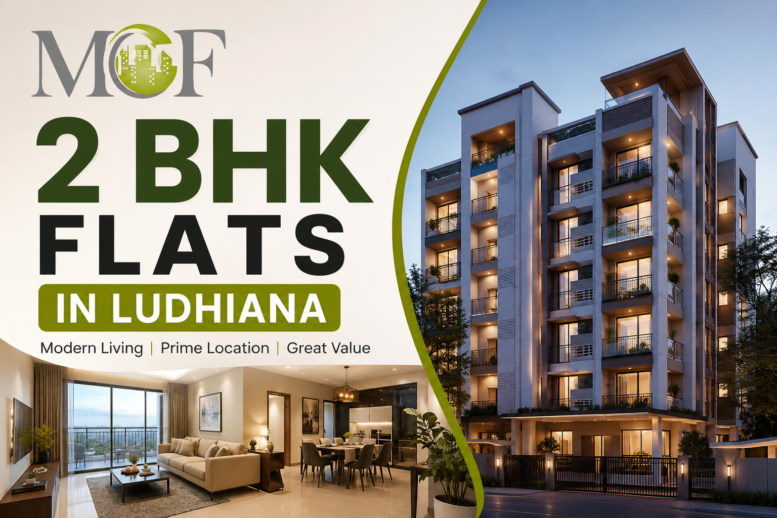 2 BHK fltas in ludhiana